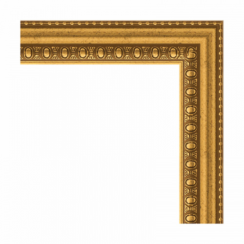 картинка Зеркало Evoform Definite 112х62 BY 1082 в багетной раме - Бусы золотые 46 мм от магазина Сантехстрой