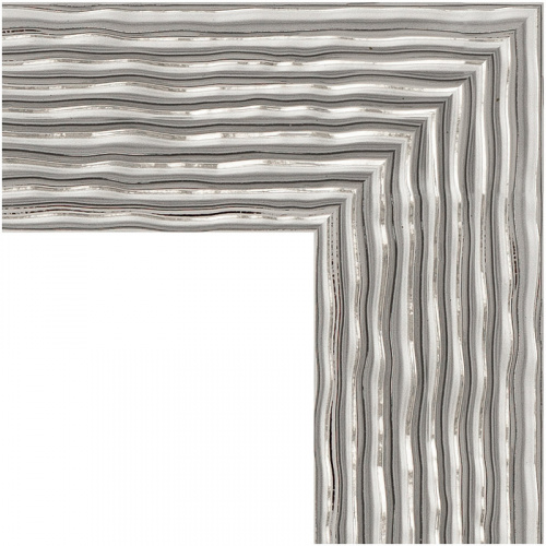 картинка Зеркало Evoform Definite 80х60 BY 3057 в багетной раме - Волна хром 90 мм от магазина Сантехстрой