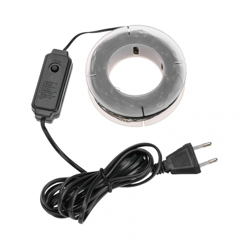 картинка Гирлянда Роса с контроллером 50м,  500LED,  IP20, 230В,  зеленый провод,  белое свечение от магазина Сантехстрой