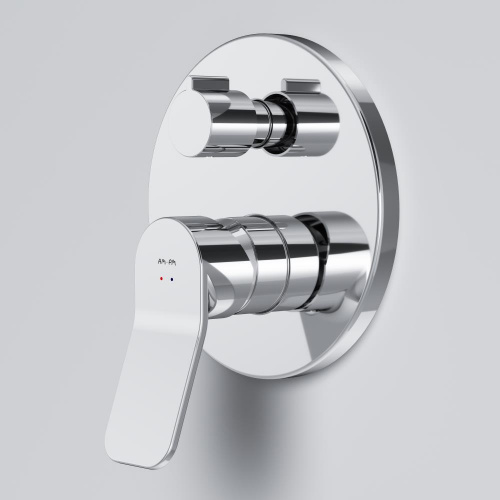 фото f85a55000 x-joy смеситель встроенный на 3 потребителя, хром