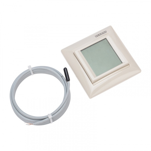 картинка Терморегулятор сенсорный REXANT RX-419B,  бежевый.  совместим с Legrand серии Valena от магазина Сантехстрой