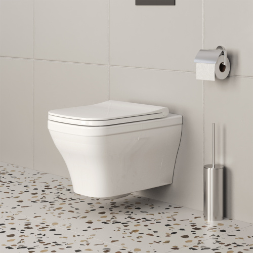 картинка Сиденье д/унитаза Ambassador Benefit 202T20001S (тонкое) БЕЛОЕ от магазина Сантехстрой