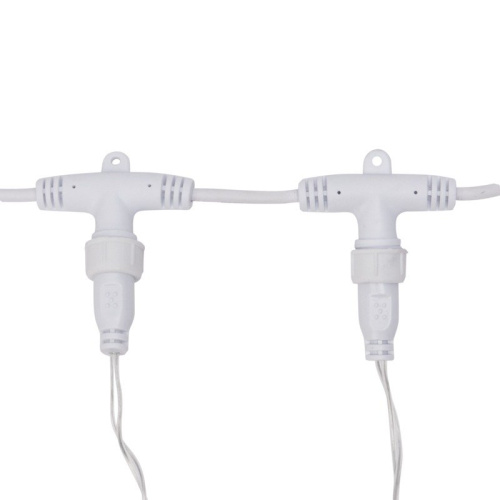 картинка Гирлянда светодиодная Занавес (Дождь),  2х3м,  600 LED БЕЛЫЙ,  прозрачный ПВХ,  IP65, постоянное свечение,  230В,  соединяется (нужен шнур питания 303-500-1) от магазина Сантехстрой