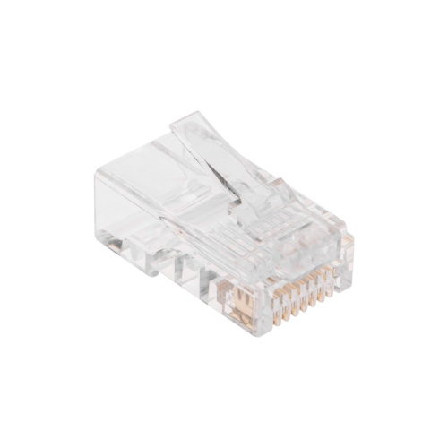 картинка Разъем cквозной RJ-45(8P8C) под витую пару, UTP,  CAT 5e REXANT от магазина Сантехстрой