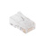 картинка Разъем cквозной RJ-45(8P8C) под витую пару, UTP,  CAT 5e REXANT от магазина Сантехстрой
