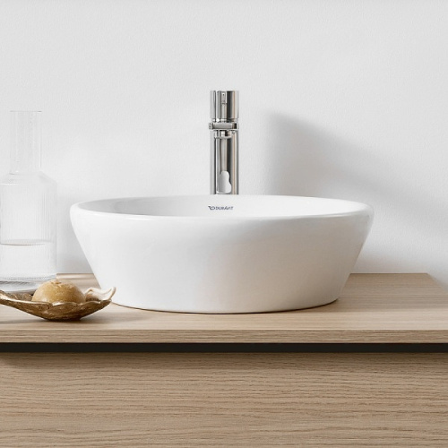 картинка Duravit D-Neo Раковина накладная ? 400  мм, без перелива, без отв под смес, цвет: белый (СПЕЦЦЕНА) от магазина Сантехстрой