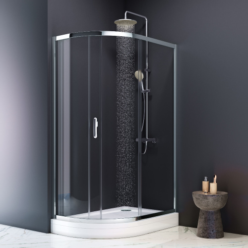 картинка W83T-302R120W Like 120  Поддон для душ. ограждения, правосторонний, 120x80, белый акрил от магазина Сантехстрой