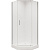 картинка Душевое ограждение Niagara Nova NG-6605-08 (90х90х195) трапеция,хром,дверь распашная,стекло прозрачное,1 место от магазина Сантехстрой