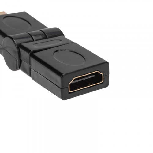 картинка Переходник штекер HDMI - гнездо HDMI,  поворотный REXANT от магазина Сантехстрой