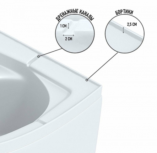 картинка Душевая кабина Niagara Eco 120x80 L NG-4512-14L без гидромассажа от магазина Сантехстрой