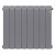 картинка Радиатор биметаллический Royal Thermo Infinity 500 Silver Satin - 8 секц. от магазина Сантехстрой