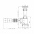 картинка Сифон для раковины Ани Пласт 1 1/2"*40 с гибкой трубой 40х40/50мм (A0115) от магазина Сантехстрой