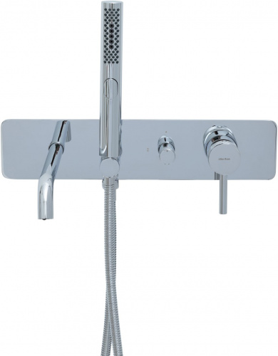 фото смеситель для ванны allen brau priority 5.31a05-00 (с внутренней частью) хром
