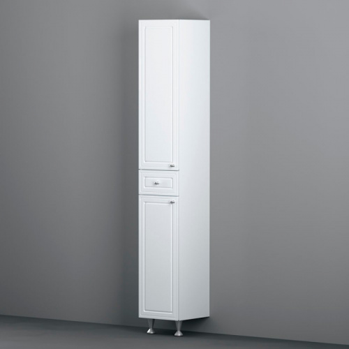 картинка M41CSR0303WG Palace One, шкаф-колонна на ножках, универсальный, 30 см, белый, глянец, шт от магазина Сантехстрой