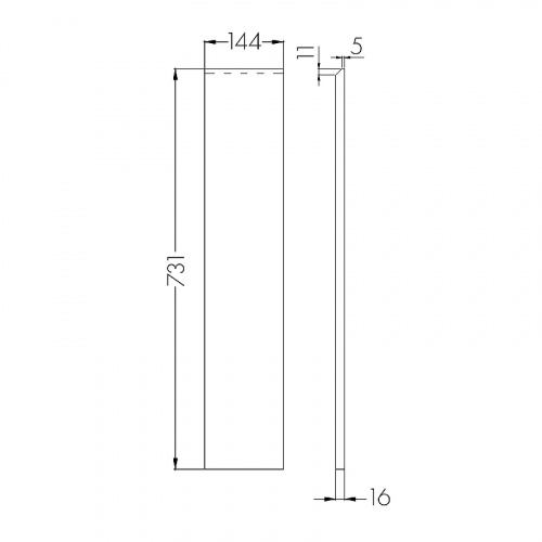 картинка Фасад для тумбы Aquaton Лондри 20 белый (1A275001LH010) от магазина Сантехстрой