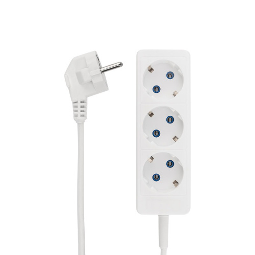 картинка Удлинитель PROconnect 3 гнезда,  1.5 м,  3х0.75 мм²,  с/з,  белый от магазина Сантехстрой