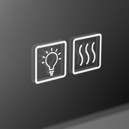 картинка Зеркало BelBagno 75 spc-vst-750-900-led-tch-warm от магазина Сантехстрой