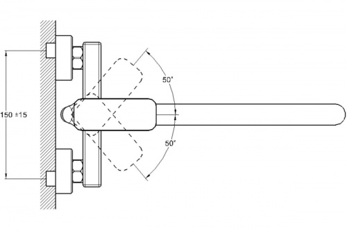 фото смеситель для ванны econoce серия 380 d35 ec0384
