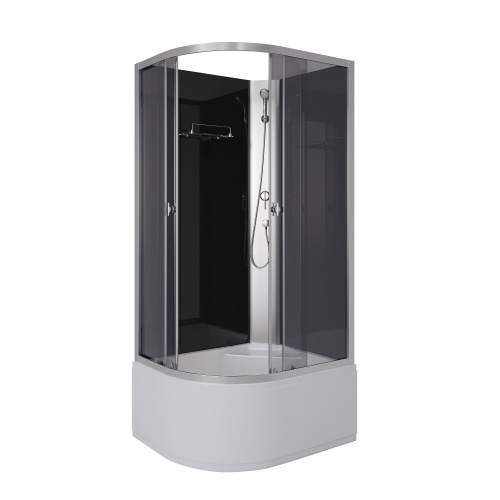 картинка Душевая кабина Niagara e90/80/40r/tn/bk от магазина Сантехстрой