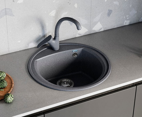 картинка Мойка Ulgran Classic черный (U-603-308) от магазина Сантехстрой