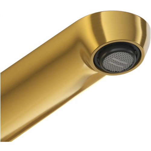 картинка Смеситель для раковины Cezares Stylus STYLUS-BLI1-BORO-W0 Брашированное золото от магазина Сантехстрой