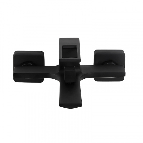 фото смеситель для ванны belbagno luce luc-vas-nero черный матовый