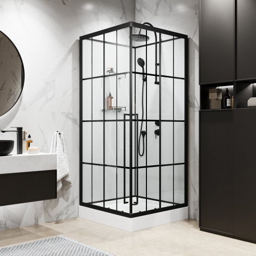 картинка Душ.каб. Niagara Standart ST100/15QR/KL/BKT (1000х1000х2250) 3 места от магазина Сантехстрой