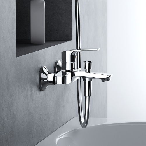 фото 481000000 eclipse 2.0, смеситель для ванной и душа, хром