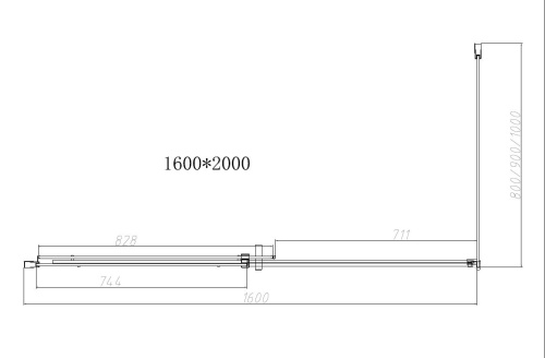 картинка Душевой уголок Vincea vsr-4d1016cl от магазина Сантехстрой