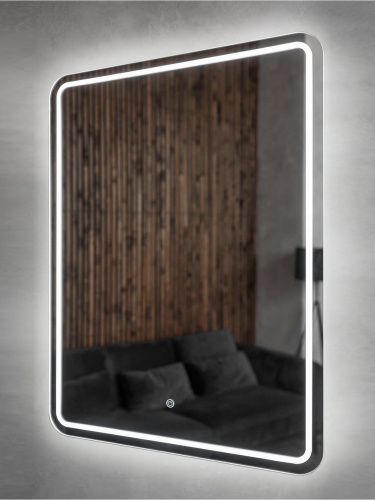 картинка Orange Nature ON-50ZE Зеркало с LED подсветкой и сенсорной кнопкой от магазина Сантехстрой