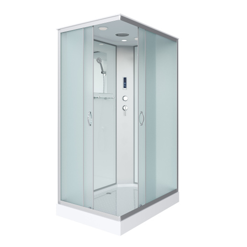 картинка Душевая кабина Niagara Classic NG-43295-14QP (120х90х215) низкий поддон(13см),стекло матовое,3 места от магазина Сантехстрой