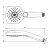 картинка TOTO SHOWERS Ручной душ, 110x75x248мм, трёхрежимный, Comfort Wave, Active Wave, Warm Spa, цвет: хром от магазина Сантехстрой