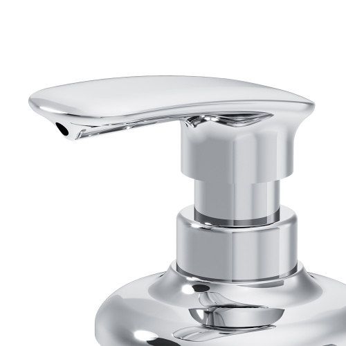 картинка A3031900 Sensation, Стеклянный диспенсер для жидкого мыла, отдельно стоящий, хром, шт от магазина Сантехстрой