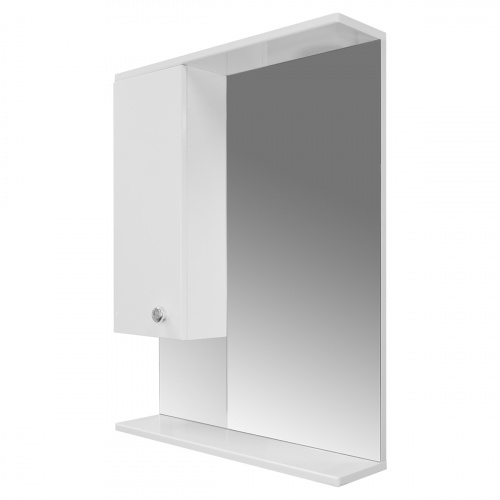 картинка Loranto Моника Зеркало-шкаф 60 без светильника, левостороннее, 600х695х150 от магазина Сантехстрой