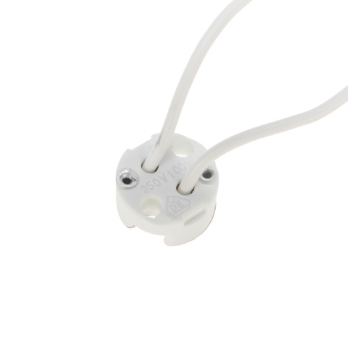 картинка Цоколь «патрон» GU-5.3 с проводом REXANT от магазина Сантехстрой