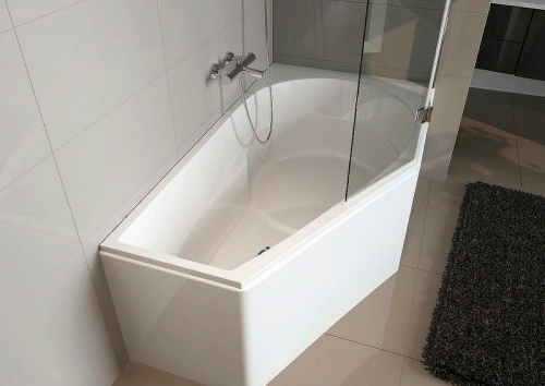 картинка Акриловая ванна Riho Yukon 160x90 B009001005 (BA3500500000000) L без гидромассажа от магазина Сантехстрой