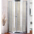 картинка Душевой уголок Cezares Pratico R-2 100x100 PRATICO-R-2-100-P-Cr профиль Хром стекло рифленое от магазина Сантехстрой