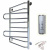 картинка Электрический полотенцесушитель Тругор ПЭК 18 СП L 80x50 Хром от магазина Сантехстрой