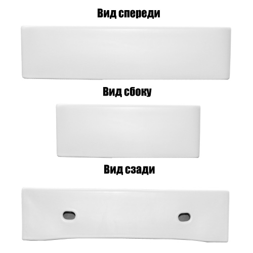 картинка Раковина накладная Azario 600х420х120 прямоугольная, белый матовый (AZ-2173-MW) от магазина Сантехстрой