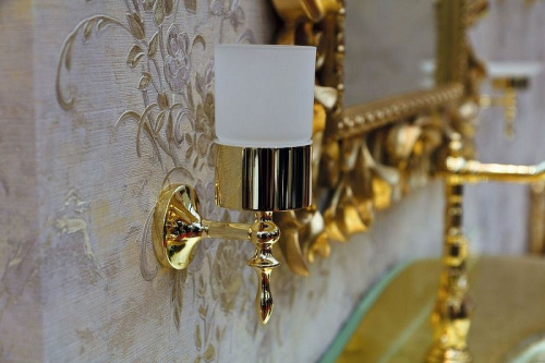 картинка Стакан для зубных щеток Art&Max Bohemia AM-E-4268-Br Бронза от магазина Сантехстрой