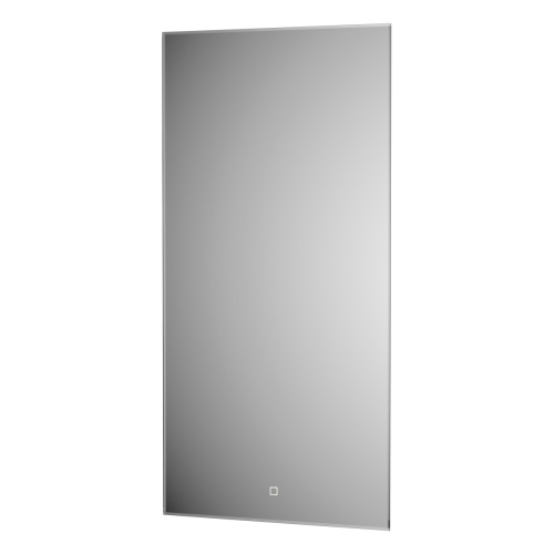 картинка Зеркало с фацетом и LED-подсветкой настенное GLOW DEFESTO 50x100 см, DF 2505S от магазина Сантехстрой