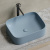 картинка CN6052MHL Умывальник чаша накладная прямоугольная (цвет Серо-Голубой Матовый) Element 505*380*150мм от магазина Сантехстрой