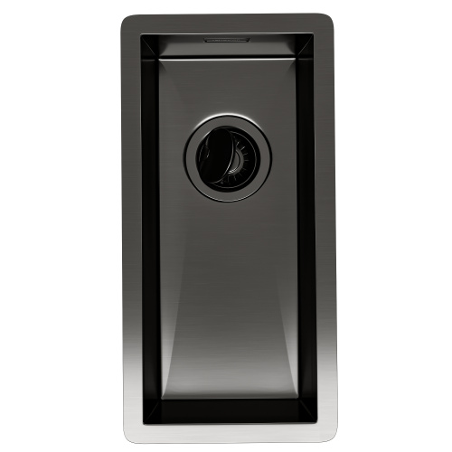 картинка Кухонная мойка Reflexion Como RX2022BL оружейная сталь от магазина Сантехстрой