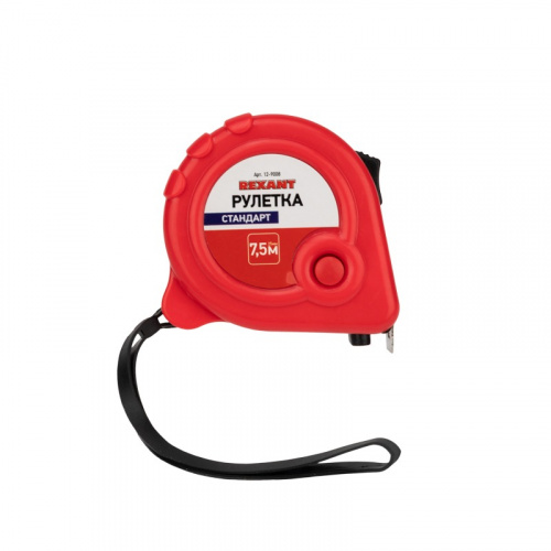 картинка Рулетка измерительная Стандарт,  7,5м х 25мм от магазина Сантехстрой