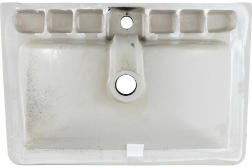 картинка Накладная керамическая раковина Aquanet Ирис 710х475х210 мм, черный матовый 00329248 от магазина Сантехстрой