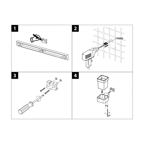 картинка Стакан для зубных щёток Lemark SMOOTH LINE с держателем, хром (9731013) от магазина Сантехстрой