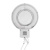 картинка Лупа на струбцине круглая 8D с подсветкой,  ø127мм,  белая (8066D-1) REXANT от магазина Сантехстрой
