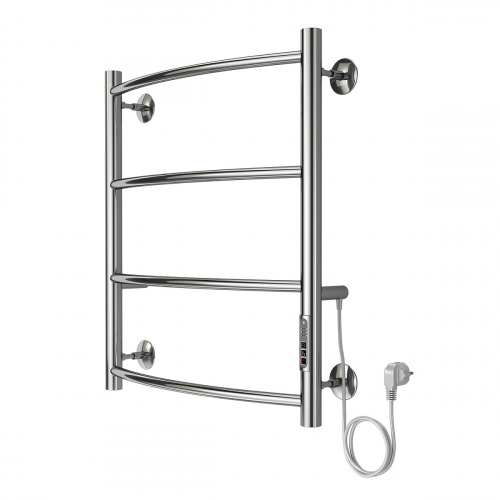 картинка Полотенцесушитель электрический AZARIO VERONA 500/600 4 секции, диммер справа, хром (AZ04856) от магазина Сантехстрой