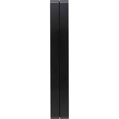 картинка Металлическая полка Aquanet Магнум 20х130 302228 Черная матовая от магазина Сантехстрой