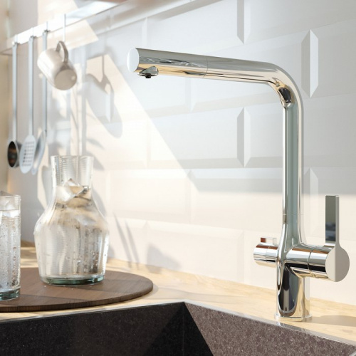 картинка Смеситель для кухонной мойки IDDIS Pure (PURSBFLi05) от магазина Сантехстрой